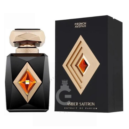 Fragrance World French Avenue Amber Saffron Extrait De Perfum For
